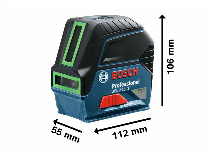 Krysslaser/Kombilaser Bosch GCL 2-15 G